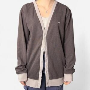 Vans brown relaxed fit button